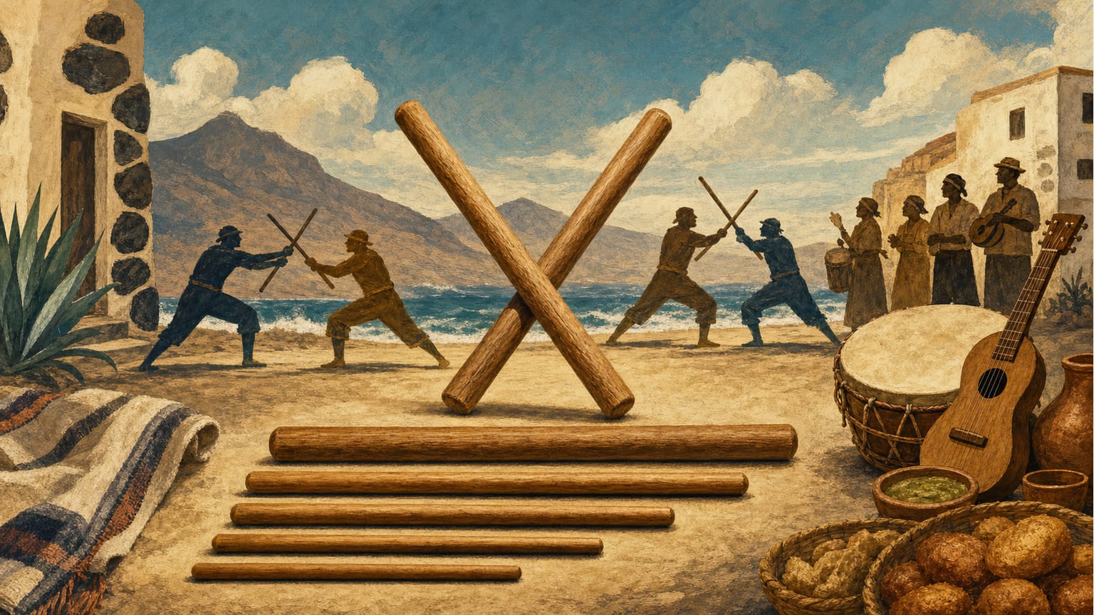 Modalidades y estilos del Juego del Palo Canario según la tradición - Cultura